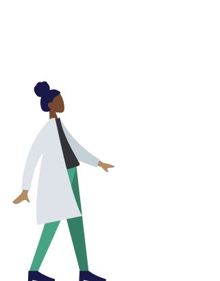 Icon of a doctor with qualifications